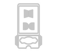 Sizzix Thinlits Die Set 5PK Library Pocket ATC Card & Tabs by Eileen Hull | 666151 | Metal Cutting Die for Cardmaking, Scrapbooking, Papercraft and More