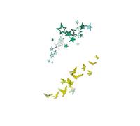 Sizzix Thinlits 2 Piece Set - Birds and Stars 662673 By Pete Hughes