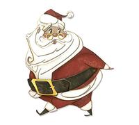 Sizzix Thinlits Die Set 664198, Tim Holtz, 11 Pack, Multi Colour, One Size, St Jolly Nick