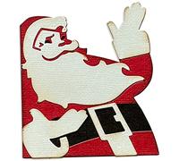 Sizzix Thinlits Die Set 6PK Santa by Tim Holtz, Grey, One Size, 666071