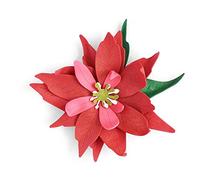 Sizzix Thinlits Die Set 7PK Poinsettia Flower by Olivia Rose | 665028 | Metal Cutting Die for Cardmaking, Scrapbooking, Papercraft and More