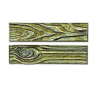 Sizzix Thinlits Die Set 7PK Woodgrain Colorize by Tim Holtz, 665860, Multicolor, One Size