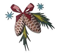 Sizzix Thinlits Die Set 8PK 664733 Festive Trims Colorize by Tim Holtz