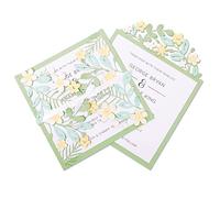 Sizzix Thinlits Die Set 9 Pack 664395 Floral Edges #2, Paper, Multi-Colour, One Size