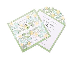 Sizzix Thinlits Die Set 9 Pack 664395 Floral Edges #2, Paper, Multi-Colour, One Size