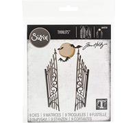 Sizzix Thinlits Die Set 9PK 664734 Gate Keeper by Tim Holtz, One Size