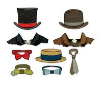 Sizzix Thinlits Die Set 9PK Tailored by Tim Holtz, Multi-Colour, One Size