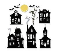 Sizzix Thinlits Die Set, Vault Ghost Town by Tim Holtz, 11 Cutting Dies