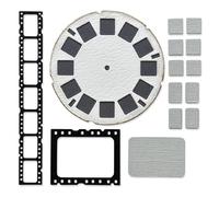 Sizzix Thinlits Die Set, Vault Picture Show by Tim Holtz, 15 Cutting Dies, Silver