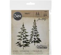 Sizzix Thinlits Dies By Tim Holtz 2/Pkg-Woodlands 660978
