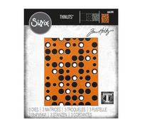 Sizzix Thinlits Dies by Tim Holtz 3/Pkg-Layered Dots