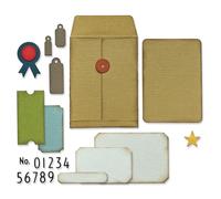 Sizzix Thinlits Dies By Tim Holtz 45/Pkg-Collector - 665926