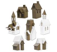 Sizzix Village Collection by Tim Holtz, 665564, Multicolor, One Size