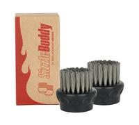 Sizzle Buddy Replacement Brush Heads (Set of 2) - Extend the Life of Your Ultimate BBQ Cleaning Solution