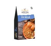 Sizzle Mix Pav Bhaji Ready to Eat - Flavoursome Spicy Mixed Vegetables Authentic Indian Street Food - 300g (2 Servings) Ready in 4 Minutes - No Artificial Colours or Preservatives