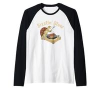 Sizzlin' Slow Turtle DJ Grill's Master Raglan Baseball Tee