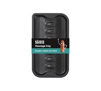 SIZZLL Sausage Tray | Premium Non-Stick Oven Pan | No Rolling, Perfect Sizzle | Dishwasher Safe | Made in Britain