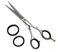 SIZZTEX Hairdressing Barber Scissor Kit for Professional Hairdressers - Japanese Steel Hair Cutting & Thinning Shears with Razor - for Salon Use, Men, Women & Stylists