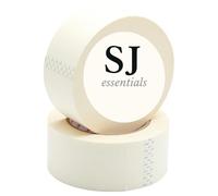 SJ essentials White Multi Surface Painters Masking Tape 48mm x 50m | Professional Decorating Adhesive Tape for Indoor Walls, Wood, Glass & Metal | Easy Peel, No Paint Bleed, Sharp Line Finish