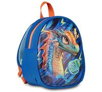 SJ GANG STYLE JAM GANG Children's Backpack, Small Backpack, Dragon for Children with Thermoformed Front Shell, Adjustable Shoulder Straps and Side Pocket Bottle Holder