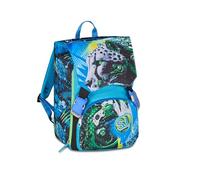 SJ GANG STYLE JAM GANG Expandable Backpack, Adjustable Volume, Double Compartment, Bottle Pocket, School and Leisure, Neon Fuchsia, Girls, Purple