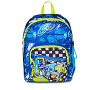 SJ GANG STYLE JAM GANG SJ Ever Double Compartment School Backpack, Blue, Double Compartment Backpack and Bottle Pocket, 30 L, Primary and Middle School Backpack, Child Backpack, blue, Taglia unica