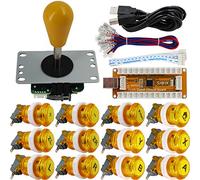 SJ@JX Arcade Game Controller USB Encoder Gamepad Microswitch Button 8way Joystick for Nintendo Switch PC PS3 Retropie Raspberry Pi MAME