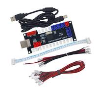 SJ@JX Arcade Game USB Encoder Zero Delay Arcade Button Joystick Controller for Retropie Raspberry MAME HAPP SANWA
