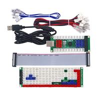 SJ@JX Development Keyboard Encoder Board Game Controller DIY LED Keyboard Development Board Media Music USB Encoder 88 Keys Arcade DIY Kit