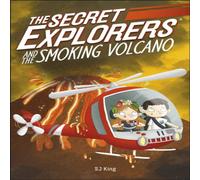 SJ King Secret Explorers & the Smoking Volcano Paperback Book SJ King Multicolor