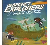 SJ King Secret Explorers & the Sunken Treasure Paperback Book SJ King Multicolor