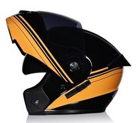 SJAPEX Modular Full Face Motorcycle Helmet, Approved Dual Visor Integrated Motorcycle Helmet for Adult Men and Women 4,XL