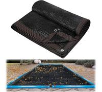 SJASD 20x40FT, Pool Leaf Net Cover, Leaf Net for Rectangular Inground And Above Ground Pools, Fine Mesh Pool Screen Cover, Pool Sun Shade