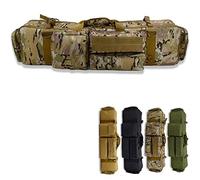 SJASD Savior Rifle Bag,Tactical M249 Gun bags rifles for shooting range,Outdoor Carrying Shoulder Bag Hunting Shooting Airsoft Rifle Gun Carry Bag About - 100cm/39,Vamouflage