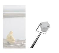 SJASD Swimming Pool Cleaning Kit,Telescopic Water Sampling Dipper and Bucket,Plastics Pendulum Beaker with Pole & Cup for Water Quality Sample Collection