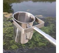 SJASD Telescopic Water Sampler Stainless Steel Telescopic Rod Water Quality Sampler 500ml /1000ml Water Sampling Bucket Vertical Swing Sampler(Size:1.43m-6m/4.7ft-19.7ft,Color:Stainless Steel 500ml)