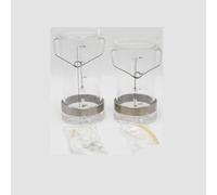 SJASD Water Sampler Complete Set, Adjustable Thicken Water Sampling Dipper System for Water Quality Sample Collection,Acrylic glass 1.5L