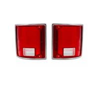 SJATPX 1 Pair Car Brake Lights Taillights For Chevy For C10 C20 C30 K10 1973-1991 Rear Bumper Tail Light GM2800122 GM2801122 Tail Light Brake Lamp