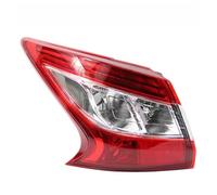 SJATPX For N&issan For Tiida 2016 2017 2018 2019 2020 Car Brake Light Taillamps Inner Outer Rear Tail Lamp Taillights Tail Light Brake Lamp(Outside Left)