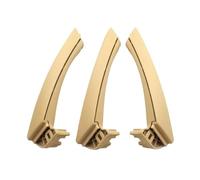 SJBEUA Car Handle Inner Door Upgraded Interior Door Pull Handle Cover Trim Replacement for BMW 3 Series E90 E91 E92 E93 316 318 320 325 328i 2005-2012 Interior Inner Handle(RHD Set Beige)