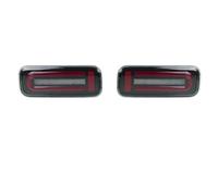 SJBEUA High Level Brake Light Car LED Tail Light Taillight For Suzuki For Jimny JB43 2007-2017 Rear Reversing Running Light + Brake + Dynamic Turn Signal LED Third Brake Light(Red clear cover)