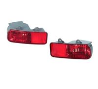 SJBEUA High Level Brake Light Car Rear Tail Bumper Red Reflector Lights Rear Brake Light Fog Lamp No Bulbs For CRV 2015 2016 LED Third Brake Light(Left and Right)