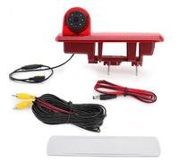 SJBEUA High Level Brake Light Car Rear View High Third Brake Light With Camera For OPEL For VIVARO For Trafic 3 MK2 For Nissan NV300 X82 2015-ON Assembly LED Third Brake Light