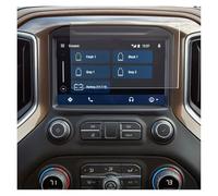 SJBEUA Navigation Screen Protector For Chevy For Silverado 1500 2021 Tempered Glass Screen Protector Film Car Radio GPS Navigation Interior Accessories Car Navigation Film