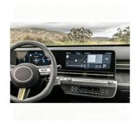 SJBEUA Navigation Screen Protector For Hyundai For Kona SX2 2023 2024 TPU Screen Protector Car Infotainment Navigation LCD Instrument Auto Interior Accessorie Car Navigation Film(LHD)