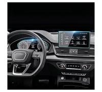 SJBEUA Navigation Screen Protector For Q5L 2021 2023 2024 2025 Tempered Glass Screen Protector Film Car Dashboard Navigation Display Interior Anti-scratch Film Car Navigation Film