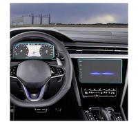SJBEUA Navigation Screen Protector For VW For Arteon 2021 9.2 Inch Car Infotainment GPS Navigation Tempered Glass Screen Protective Film Dashboard Guard Car Navigation Film(Gps and instrument)