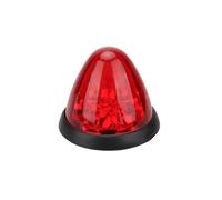 SJBEUA Rear Lights Big Watermelon Clearance Lamp 24V Car Led Side Marker Light Taillight Warning Indicators Light For Truck Trailer For Caravan Rear Tail Light Assembly(Red)