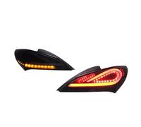 SJBEUA Rear Tail Lights For Hyundai For Genesis Coupe 2009-2018 For Rohens Coupe Taillights Taillamp Rear Lamp Brake Fog Light Assembly Pair LED Tail Light Rear Lights
