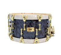 SJC Drums 14 x 8" Custom Snare Black & Aged White Pearl